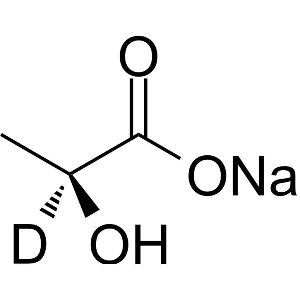 Sodium (S)-2-hydroxypropanoate-2-d (Sodium L-Lactate-2-d) 285979-83-1